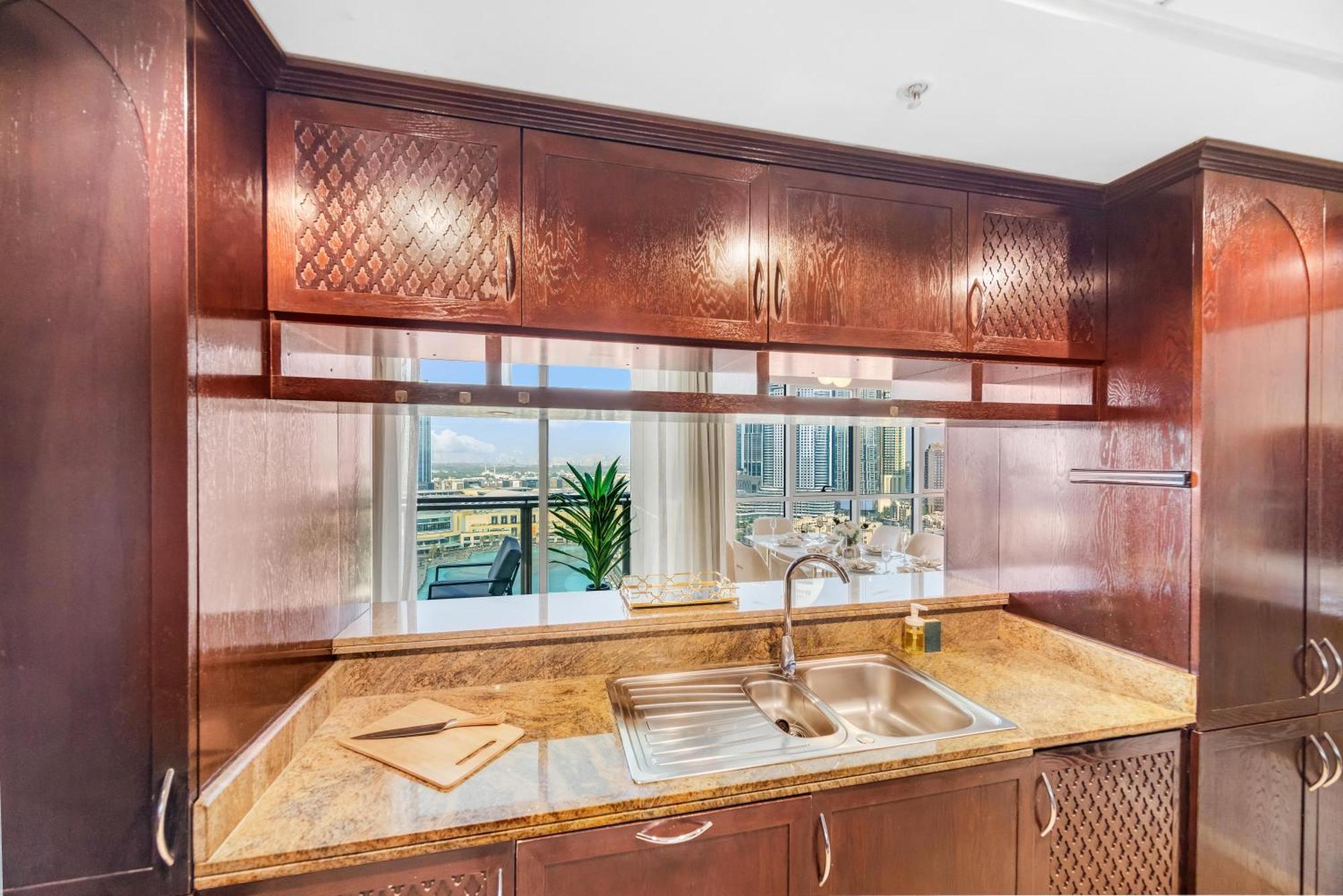 Durrani Homes - Grandiose 5Br Besides Dubai Mall With Burjkhalifa And Fountain View Extérieur photo