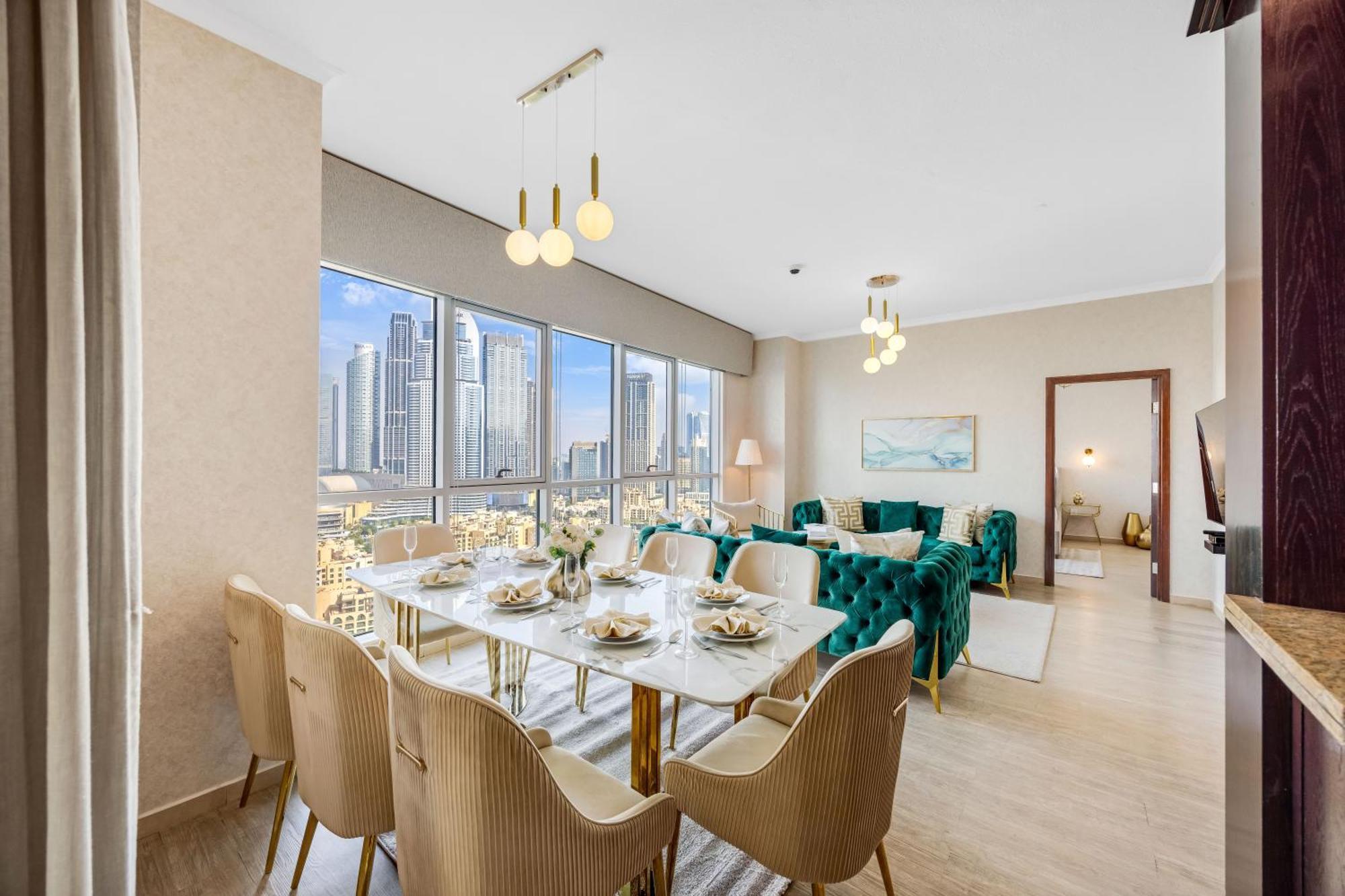Durrani Homes - Grandiose 5Br Besides Dubai Mall With Burjkhalifa And Fountain View Extérieur photo