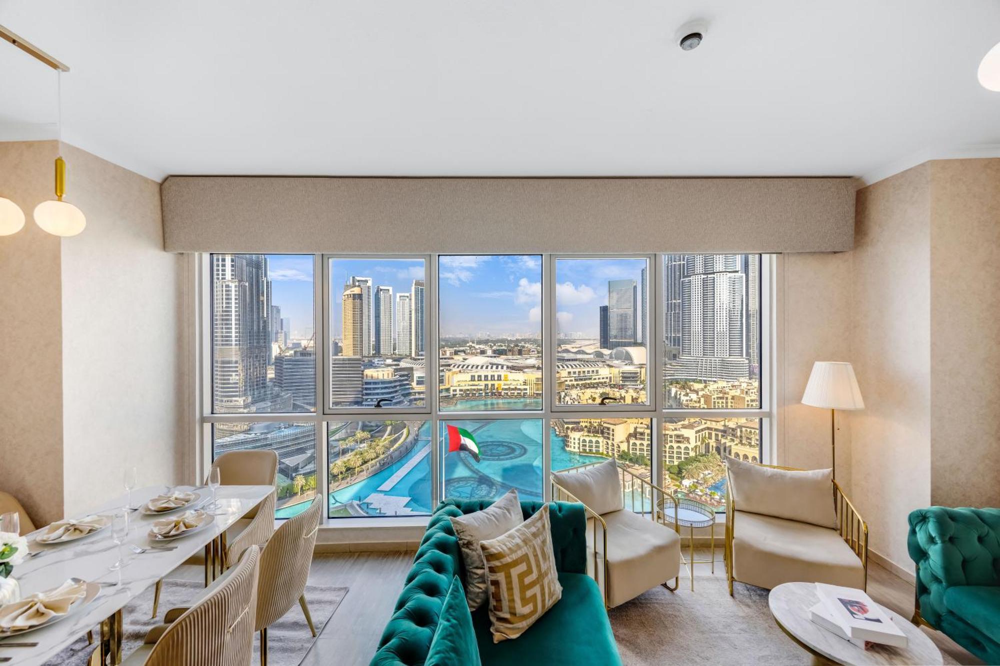 Durrani Homes - Grandiose 5Br Besides Dubai Mall With Burjkhalifa And Fountain View Extérieur photo