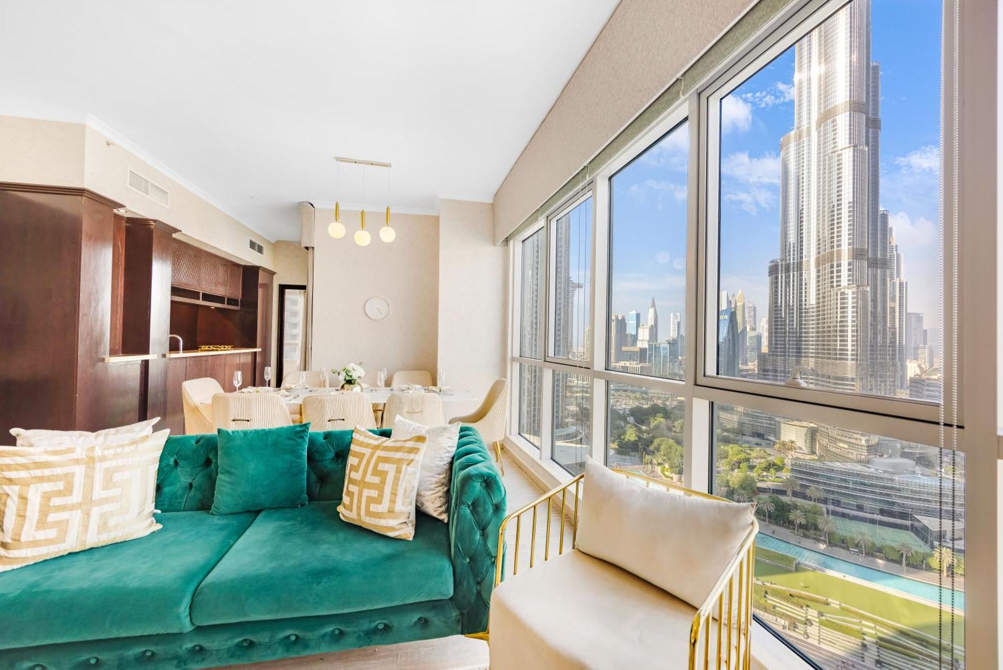 Durrani Homes - Grandiose 5Br Besides Dubai Mall With Burjkhalifa And Fountain View Extérieur photo