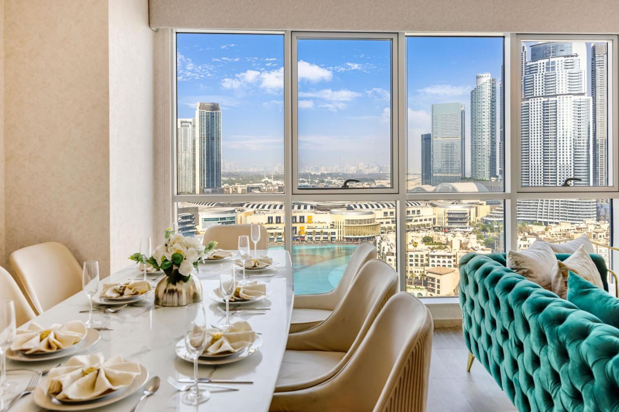Durrani Homes - Grandiose 5Br Besides Dubai Mall With Burjkhalifa And Fountain View Extérieur photo